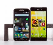 Samsung Galaxy S5 или Sony Xperia Z2 – небольшое сравнение Что лучше samsung galaxy s5 или sony xperia z2